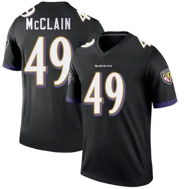 Youth Nike Baltimore Ravens Zakoby McClain Jersey - Black Legend